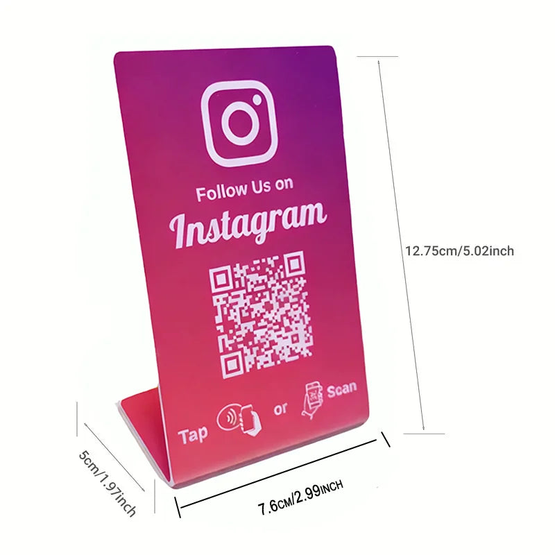 NFC Social Media Cards