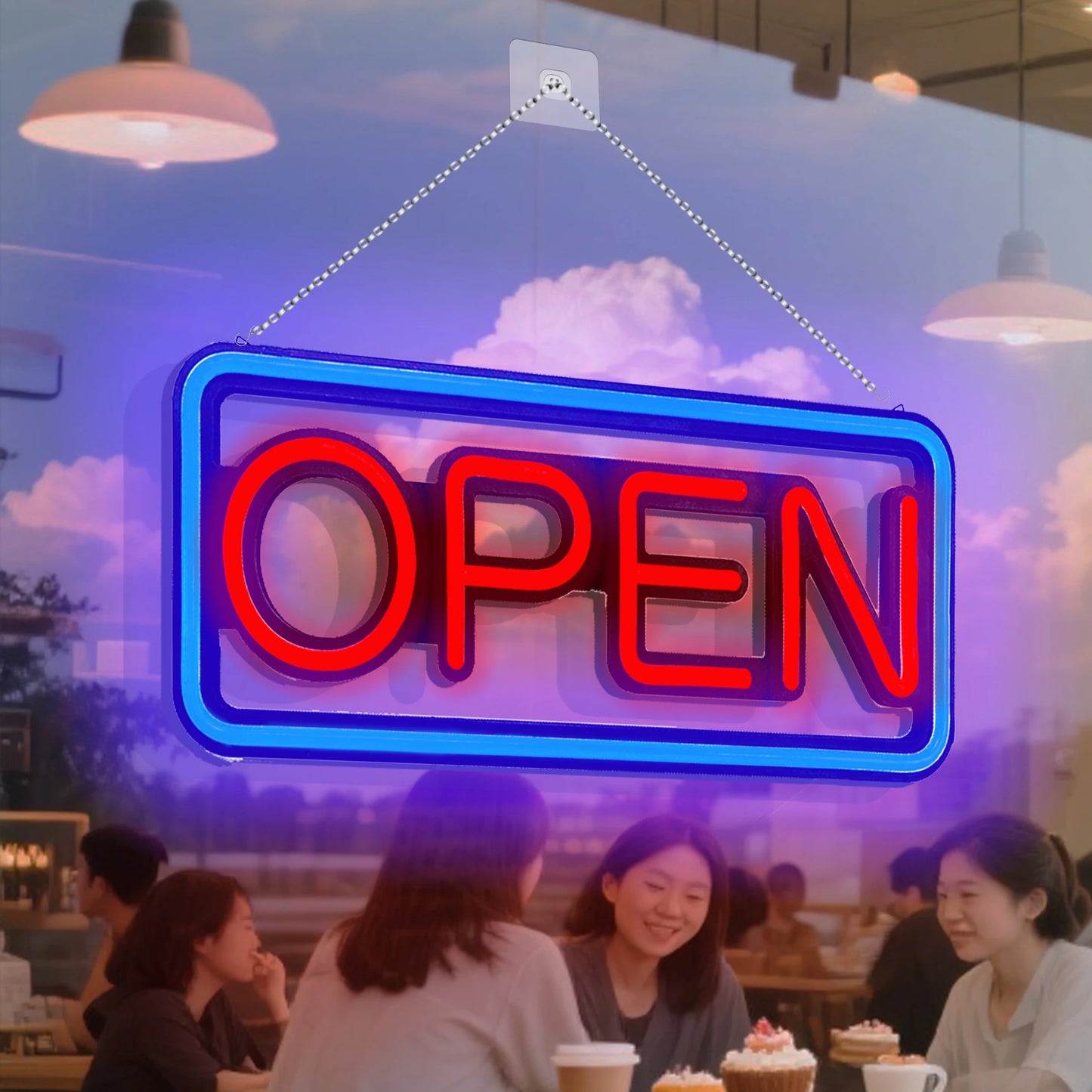 OPEN LED Neon Light