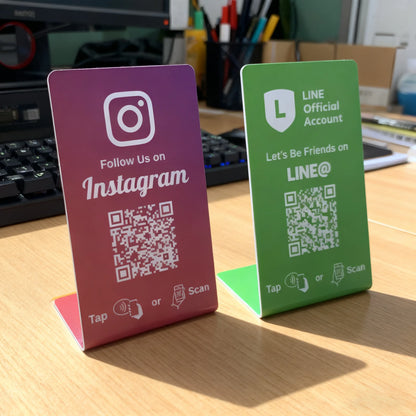 NFC Social Media Cards