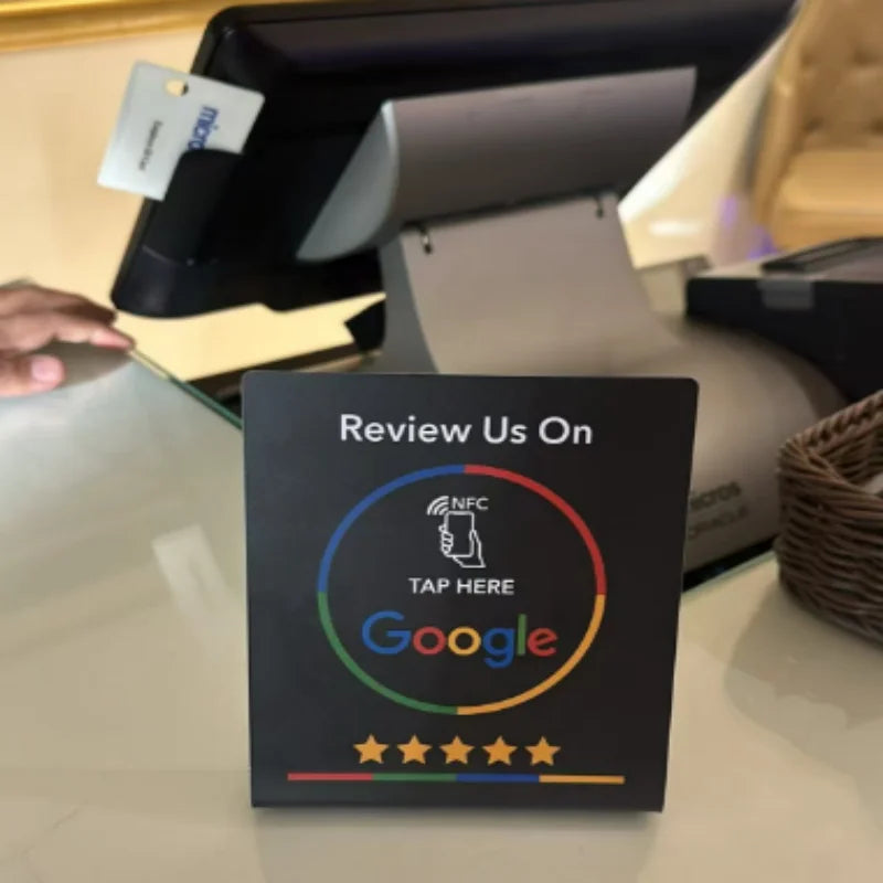 Google Standing Review Card NFC
