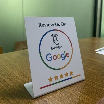 Google Standing Review Card NFC