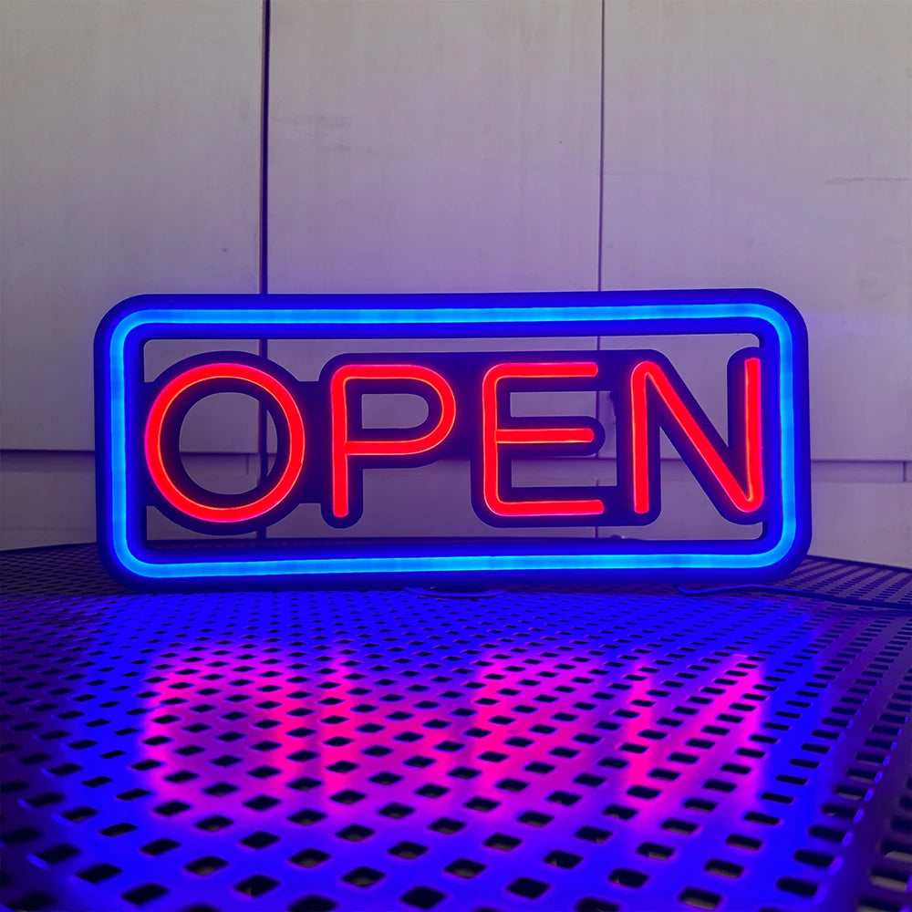 OPEN LED Neon Light