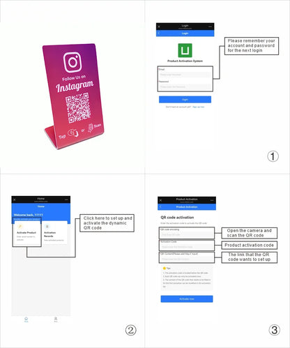 NFC Social Media Cards