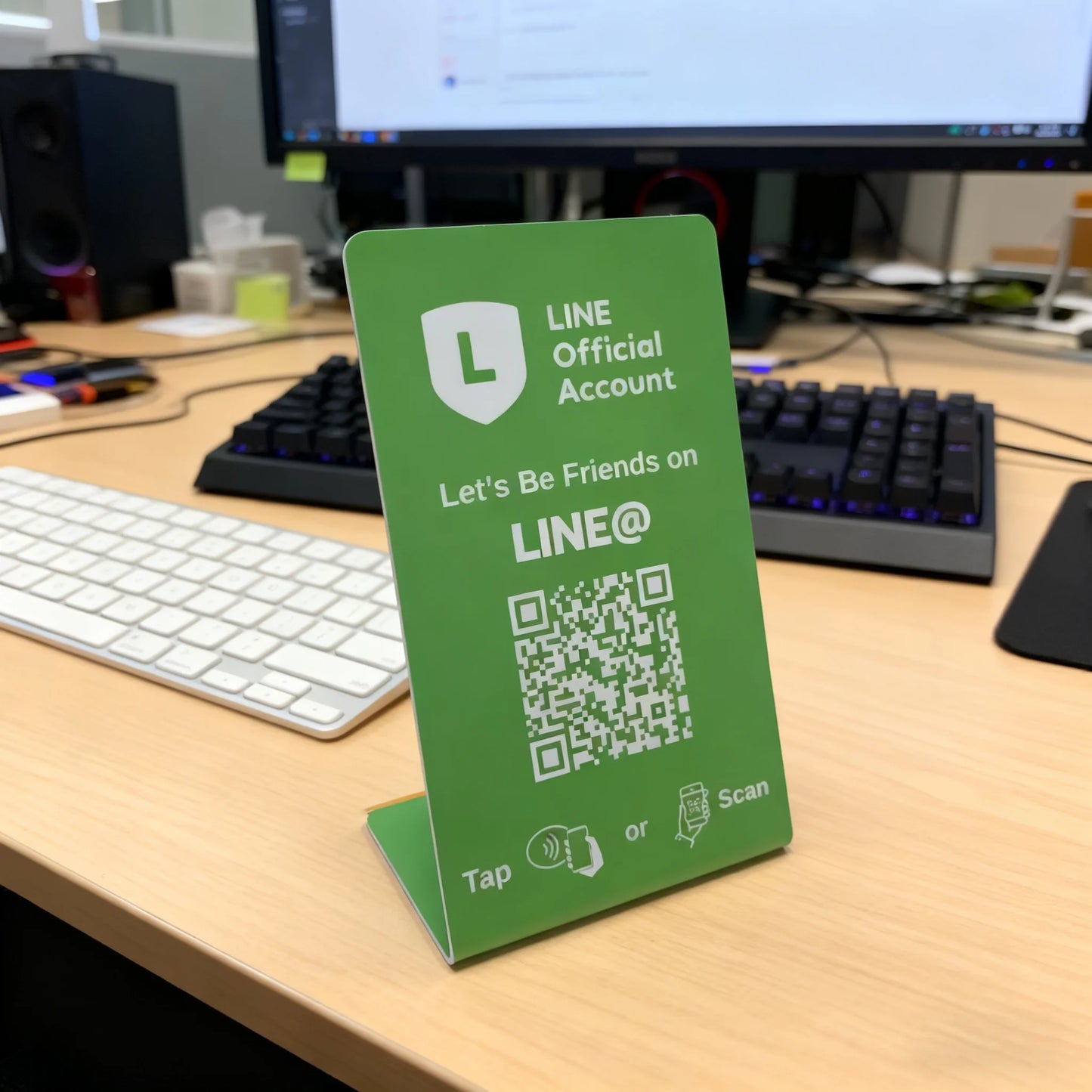 NFC Social Media Cards